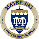 Mater Dei Catholic High School logo